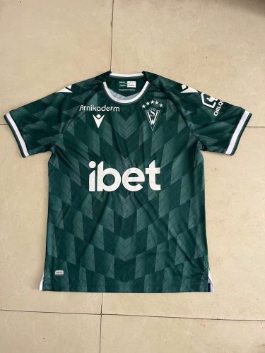 Fan Version 2023-2024 Santiago Wanderers Home Soccer Jersey