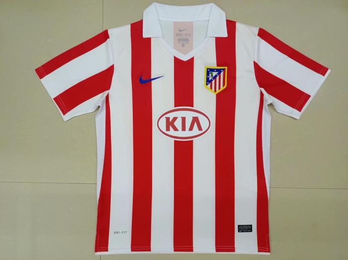 Retro Jersey 2010-2011 Atletico Madrid Home Soccer Jersey