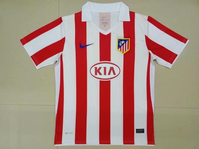 Retro Jersey 2010-2011 Atletico Madrid Home Soccer Jersey