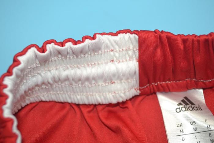 Retro Shorts 2011-2012 Real Madrid Third Away Red Soccer Shorts Vintage Football Shorts