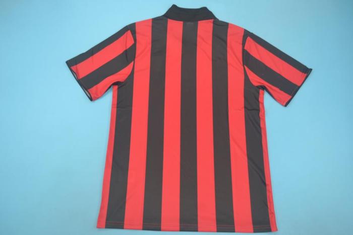 Retro Jersey 1988-1989 AC Milan Home Soccer Jersey