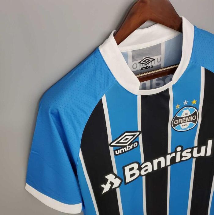 Retro Jersey 2017 Gremio Home Blue/Black Soccer Jersey