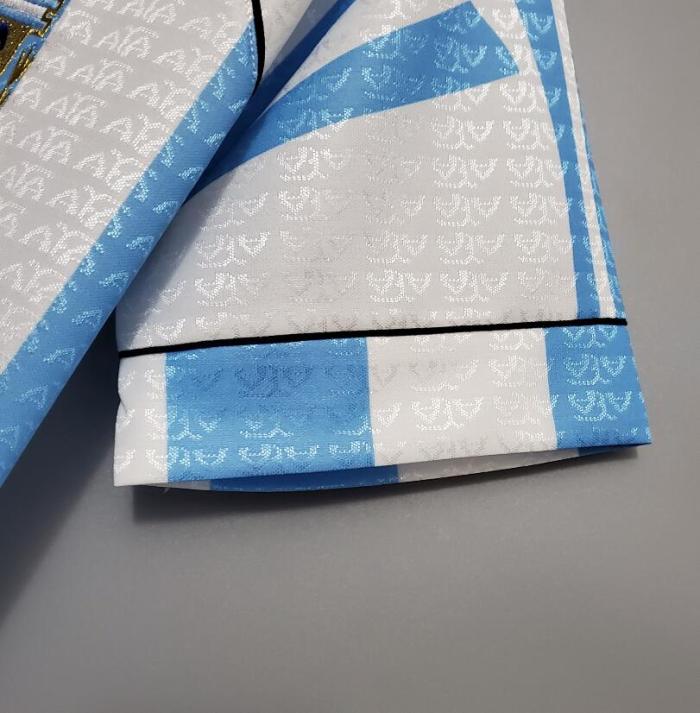 Retro Jersey Argentina 1996-1997 Home Blue/White Soccer Jersey