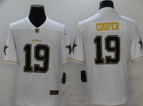 Dallas Cowboys 19 COOPER White NFL Jersey