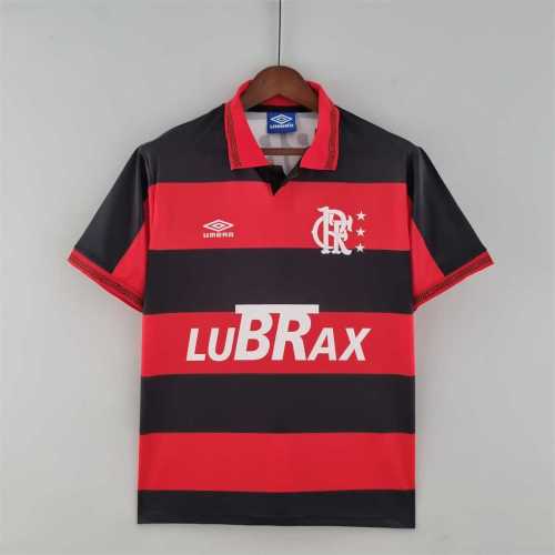 Retro Jersey 1992-1993 Flamengo Home Soccer Jersey Vintage Football Shirt