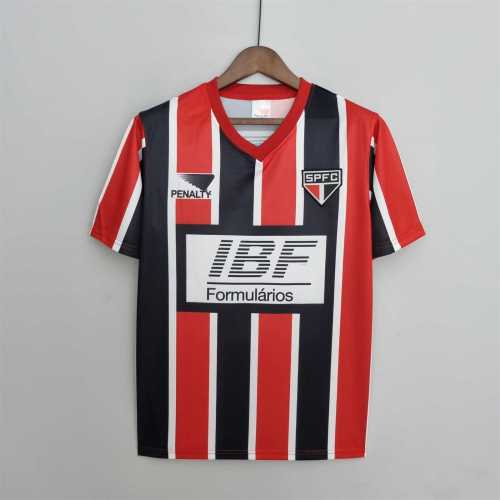Retro Jersey 1991 Sao Paulo Away Soccer Jersey Vintage Football Shirt