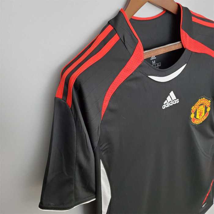 Retro Jersey 2006-2007 Manchester United Black Soccer Jersey