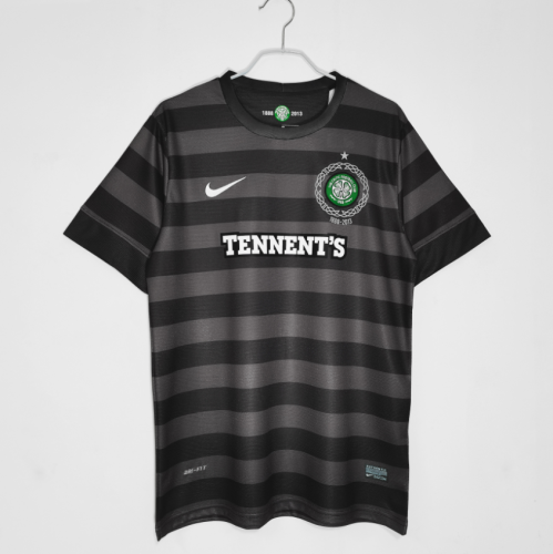 Retro Jersey 2012 Celtic Away Black Vintage Soccer Jersey