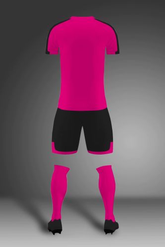 Rose Adult Uniform Soccer Training Suit Jersey and Shorts