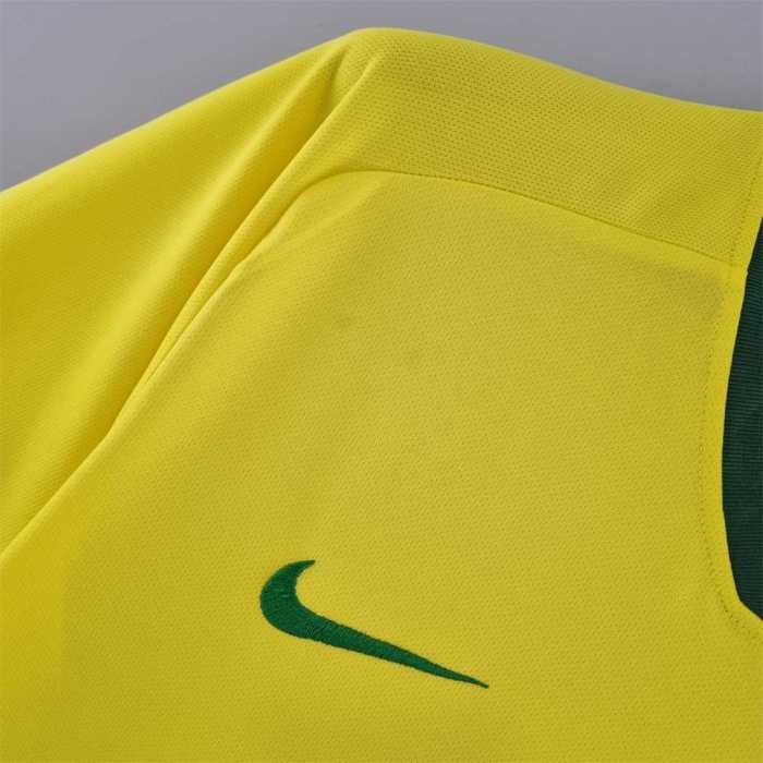 2022 Brazil Special Edition Yellow Green Soccer Jersey