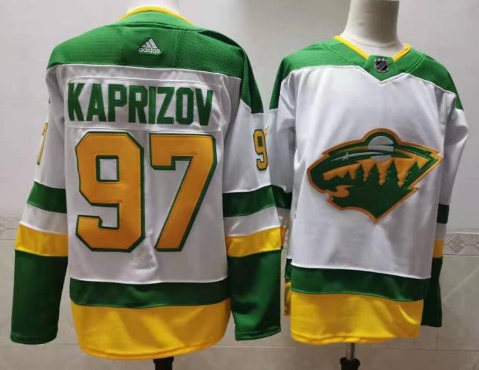 2020 Retro Jersey Minnesota Wild 97 KAPRIZOV White NHL Jersey