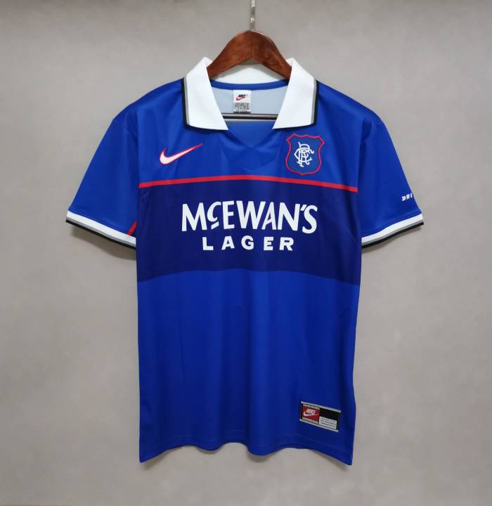 Retro Jersey 1997-1999 Rangers Home Soccer Jersey