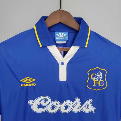 Retro Jersey 1995-1997 Chelsea Home Soccer Jersey Vintage Football Shirt