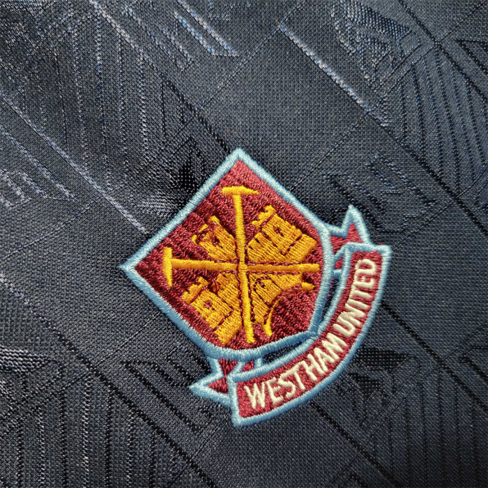 Retro Jersey 1999 West Ham Iron Maiden home joint board Soccer Jersey
