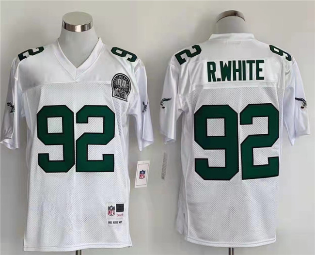 Philadelphia Eagles 92 R.WHITE White NFL Jersey