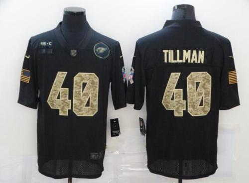 Arizona Cardinals 40 TILLMAN Black Camo 2020 Salute To Service Limited Jersey
