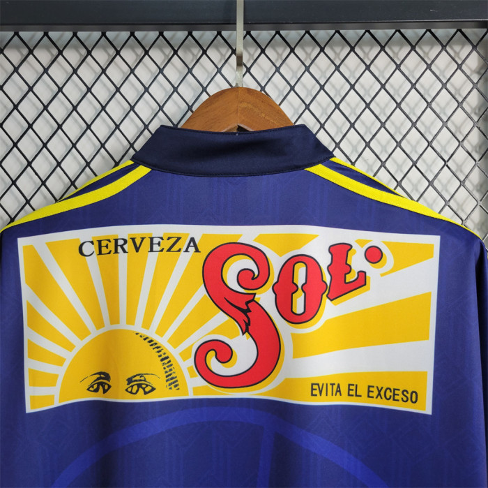 Retro Jersey 1998-1999 Club America Aguilas Away Borland Vintage Soccer Jersey