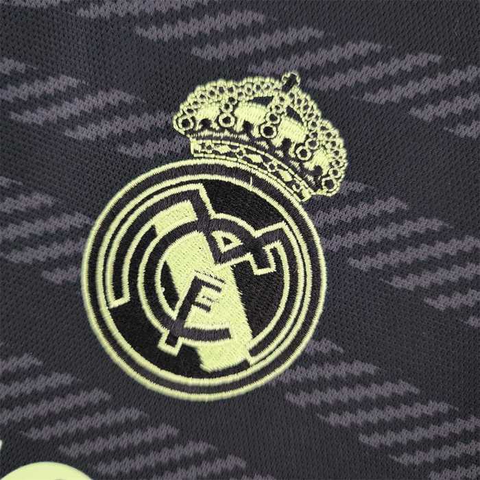 Retro Jersey 2022-2023 Real Madrid 3rd Away Black Soccer Jersey Vintage Football Shirt