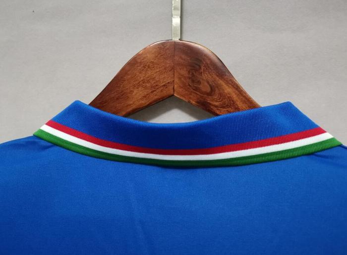 Retro Jersey 1982 Italy Home Blue Soccer Jersey Vintage Football Shirt