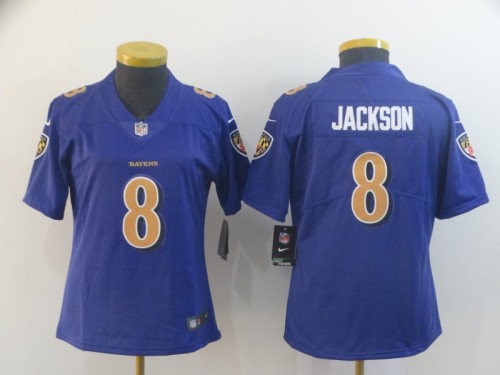 Baltimore Ravens 8 Lamar Jackson Purple Youth Vapor Untouchable Limited Jersey