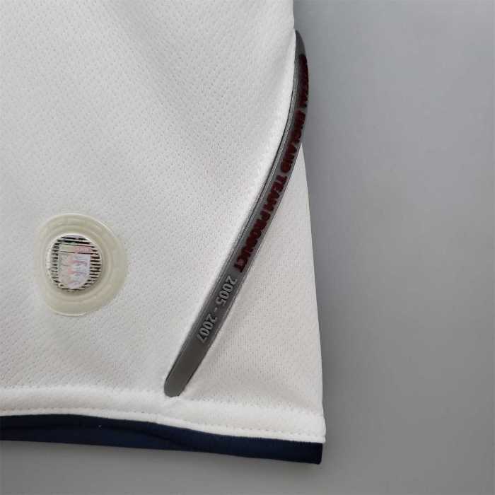 Retro Jersey 2006 England Home Soccer Jersey Vintage Football Shirt