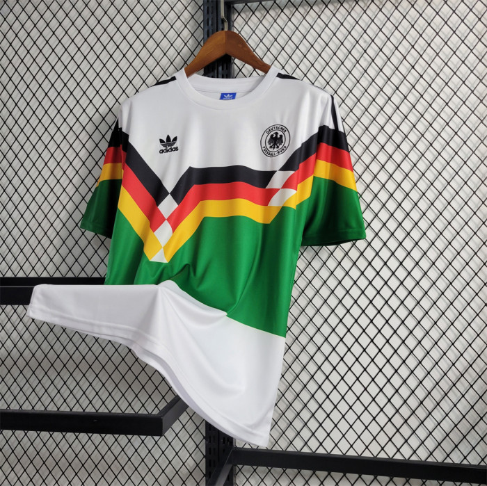 Retro Shirt 1990 Germany Multicolor Vintage Soccer Jersey
