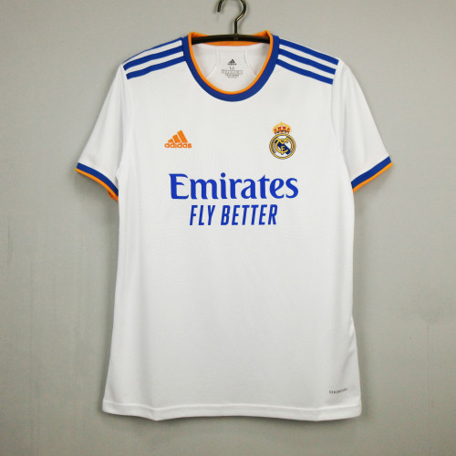 Retro Jersey Real Madrid 2021-2022 Home Soccer Jersey Vintage Football Shirt