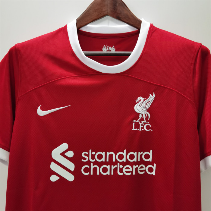 2023-2024 Fans Version Liverpool Home Soccer Jersey S,M,L,XL,2XL,3XL,4XL,5XL