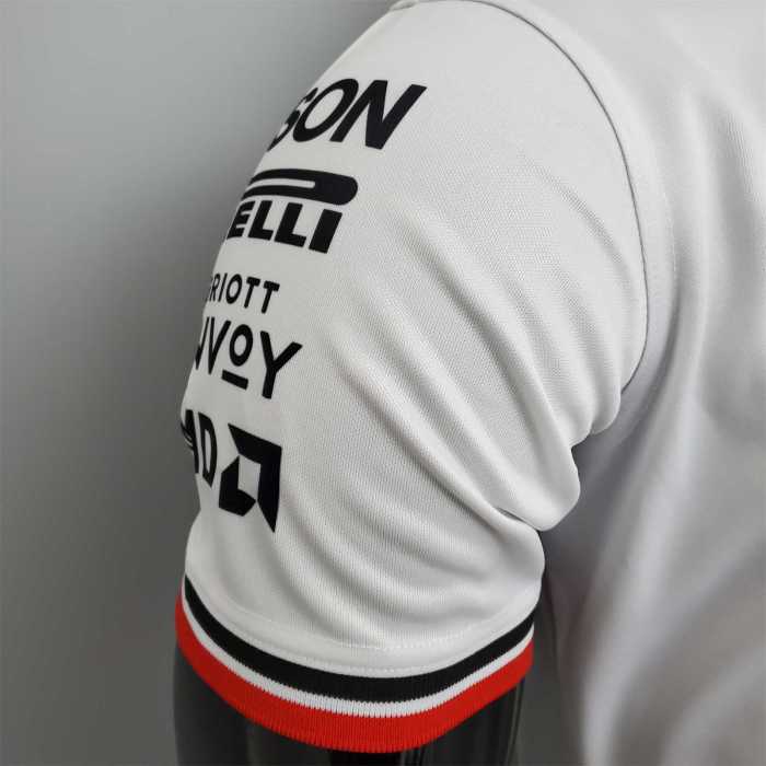 F1 Formula One racing suit Mercedes White Racing Jersey