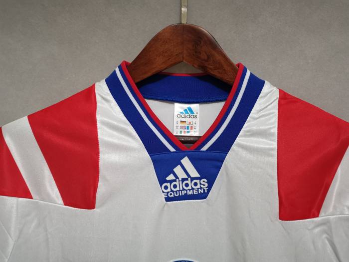 Retro Jersey 1992-1994 Rangers Away White Soccer Jersey