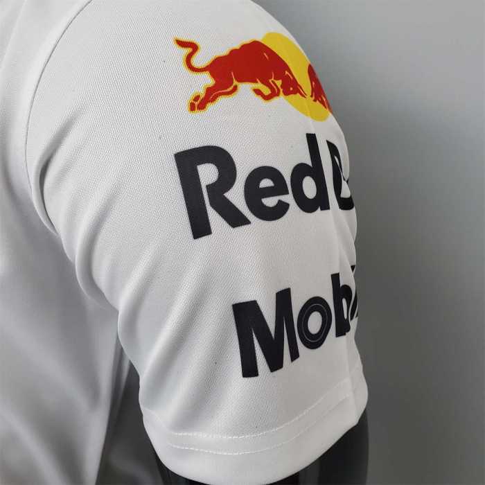 F1 Formula One; Red Bull Racing Suit; White Racing Jersey