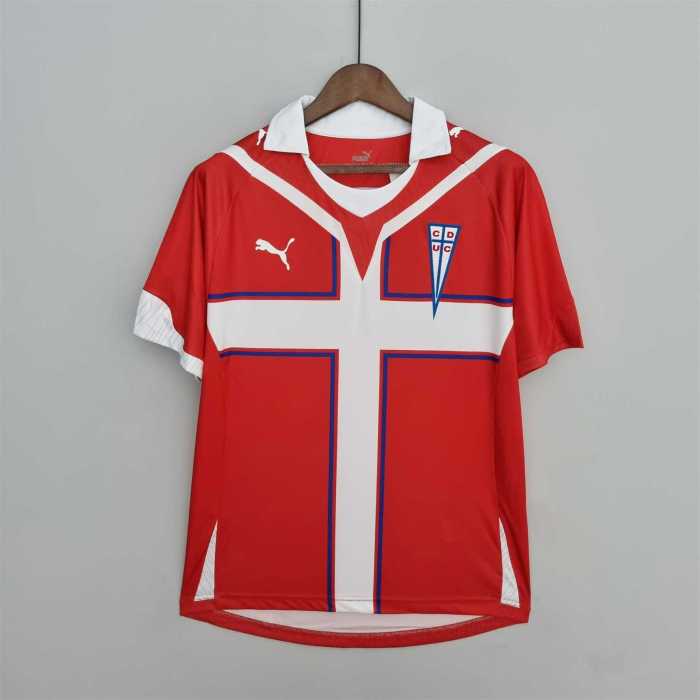 Retro Jersey 2009 Club Deportivo Universidad Cat&oacute;lica Red Soccer Jersey