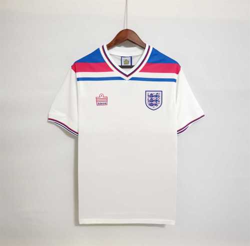 Retro Jersey 1980 England 10 Home White Vintage Soccer Jersey