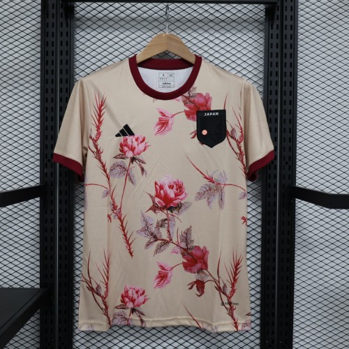 Fan Version 2023 Japan Special Edition Flower Soccer Jersey Football Shirt