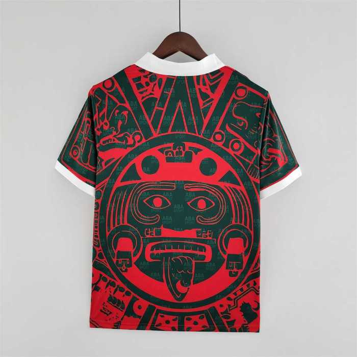 Retro Jersey 1997 Mexico 4th Away Red Soccer Jersey