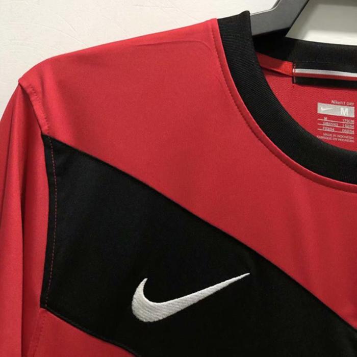 Retro Jersey 2009-2010 Long Sleeve Manchester United Home Soccer Jersey