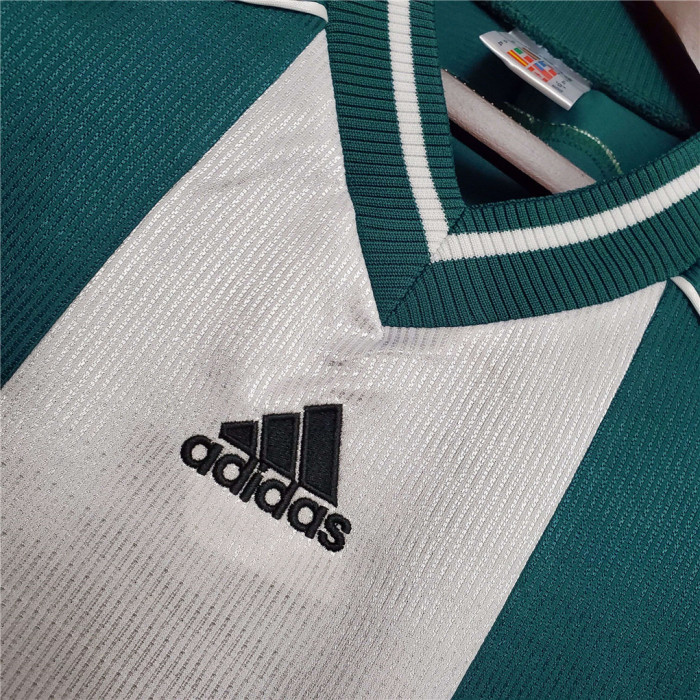 Retro Jersey 1998 Germany Away Green Soccer Jersey Vintage Football Shirt