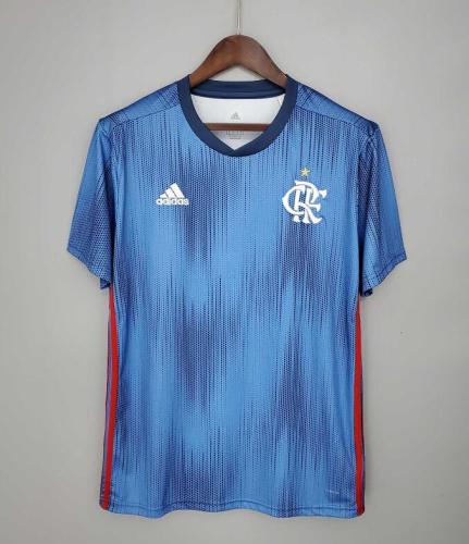 Retro Jersey 2018-2019 Flamengo Third Away Blue Soccer Jersey