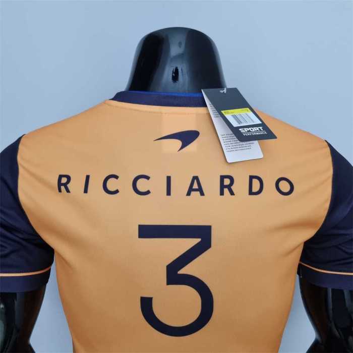 2022 F1 Formula One; McLaren crew neck Racing Jersey