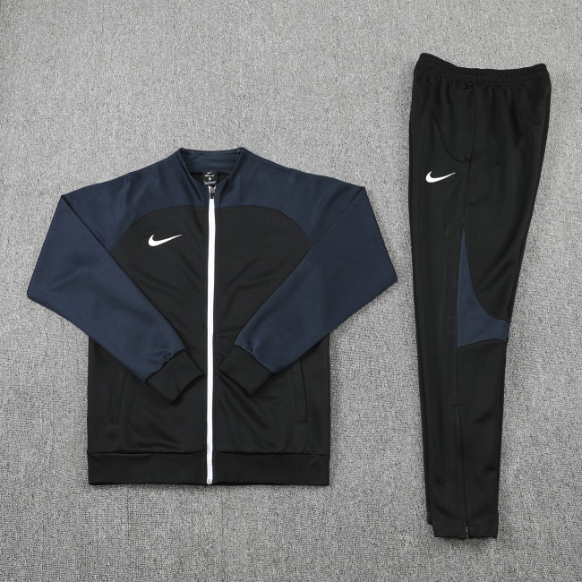 NJ01 Black Training Suit DIY Custom Team Logo