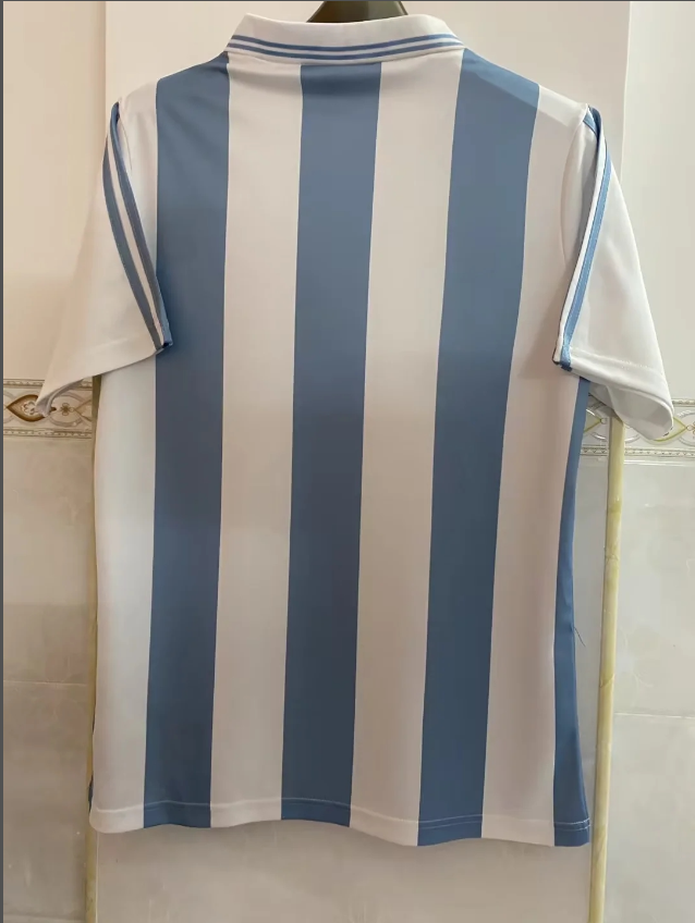 Retro Shirt 1991-1993 Argentina Home Soccer Jersey Vintage Football Shirt
