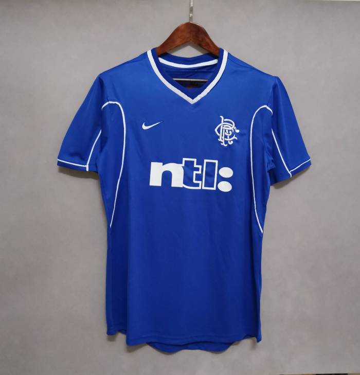 Retro Jersey 1999-2001 Rangers ALBERTZ 11 Home Soccer Jersey
