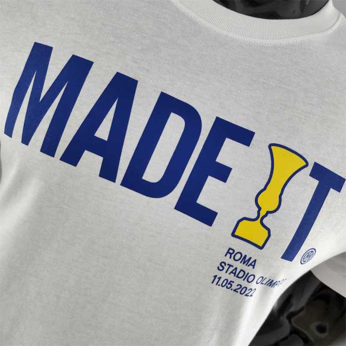 #K000181 Inter Milan 8 White Soccer T-shirt