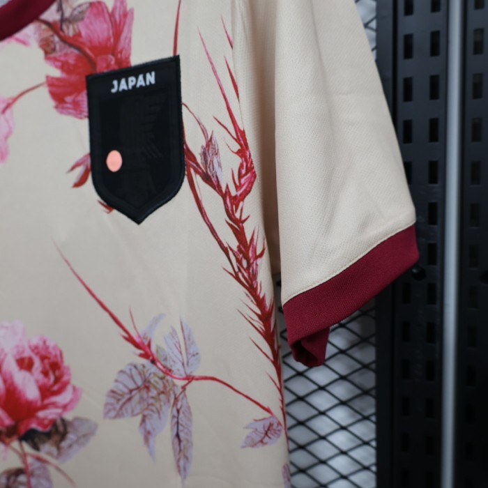 Fan Version 2023 Japan Special Edition Flower Soccer Jersey Football Shirt