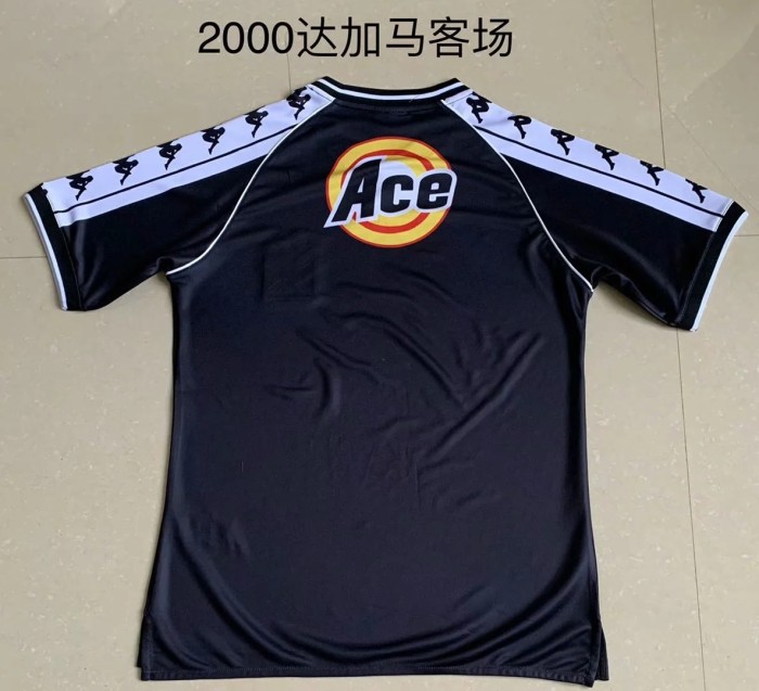 Retro Jersey  Vasco Da Gama 2000  Black Soccer Jersey