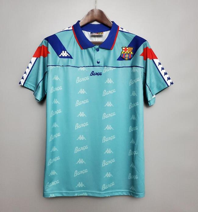 Retro Jersey 1992-1995 Barcelona Away Soccer Jersey Vintage Football Shirt