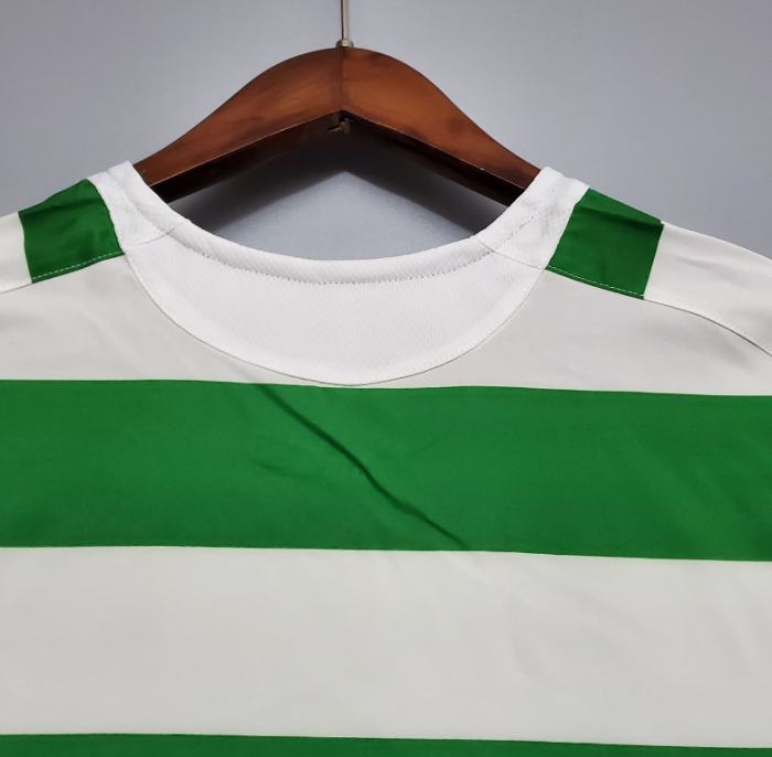 Retro Jersey 2005-2006 Celtic Home White/Green Soccer Jersey