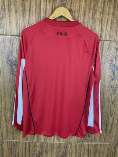 Retro Jersey Long Sleeve 2010-2011 Bayern Munich Home Soccer Jersey Vintage Football Shirt
