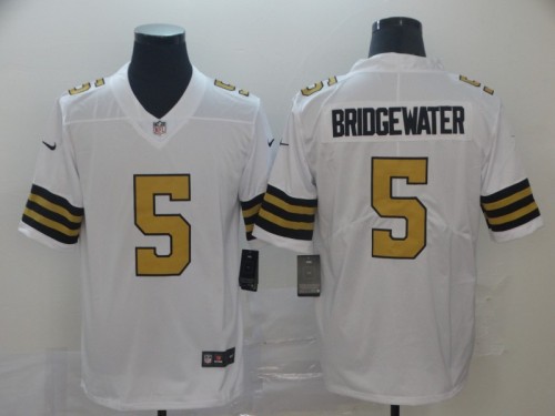 New Orleans Saints 5 Teddy Bridgewater White Vapor Untouchable Limited Jesey