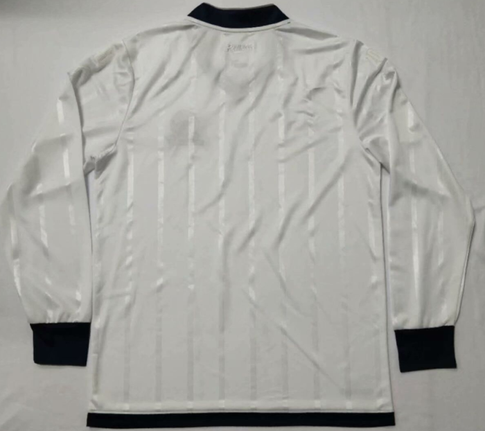 Monterrey White 75th Anniversary Long Sleeve Commemorative Edition Soccer Jersey